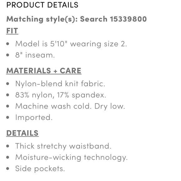 Torrid Performance Core 9in. Active Bike Short BNWT Size 3 - Picture 8 of 9